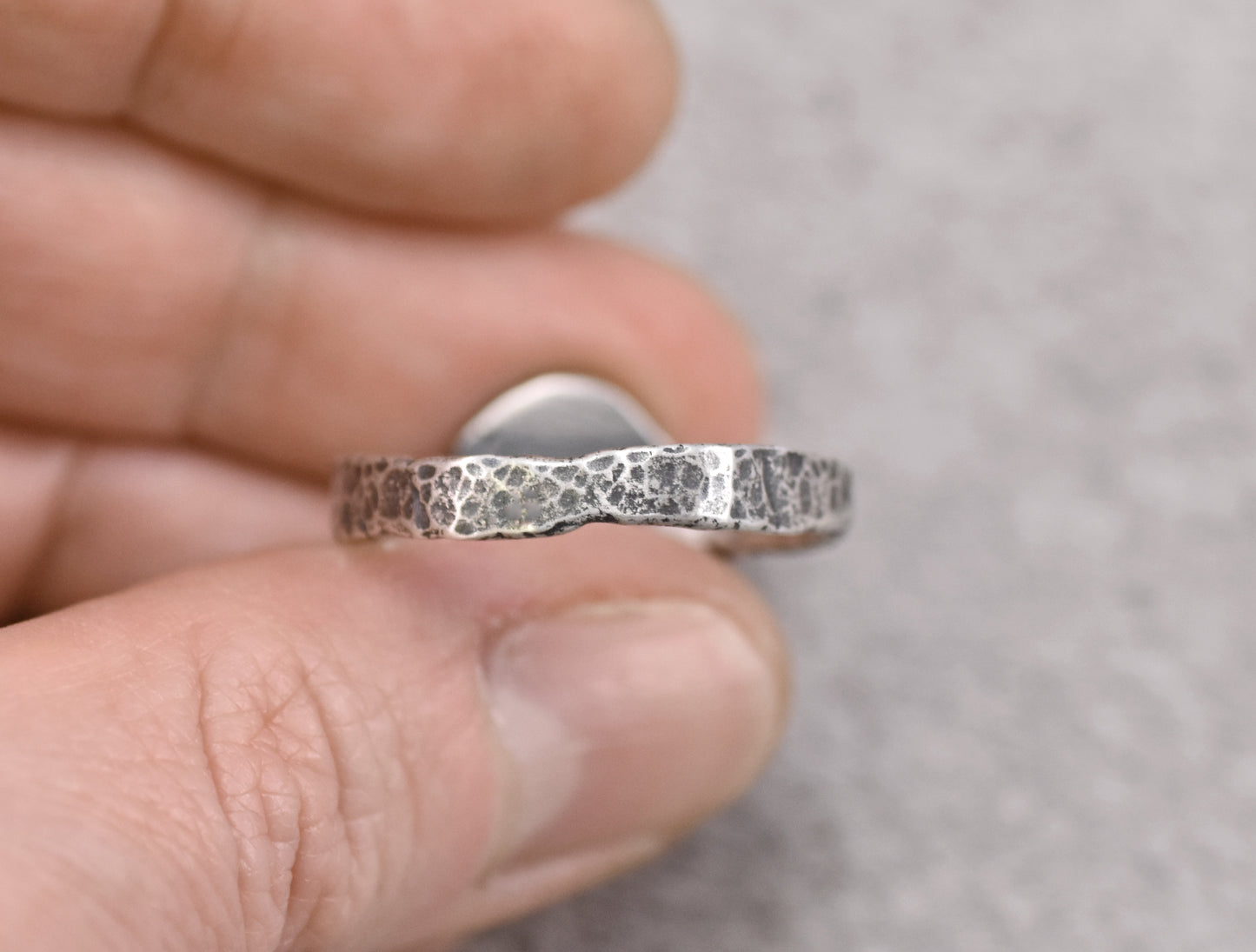 Rainbow Moonstone Ring Size 9.5, Organic Rustic Artisan Sterling Silver Jewelry